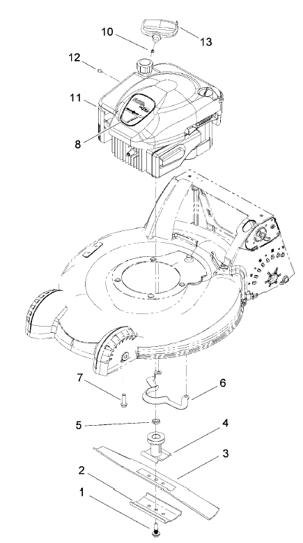 Engine & Blade Assembly