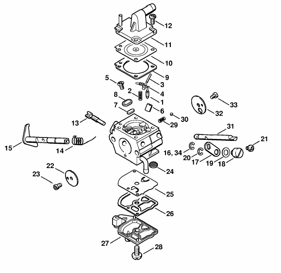 Carburetor C1QS34H