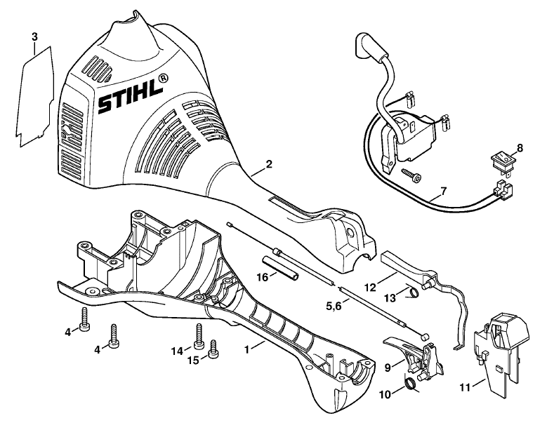 Engine housing