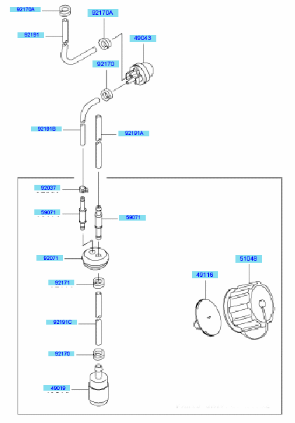 Fuel Tank & Fuel Valve