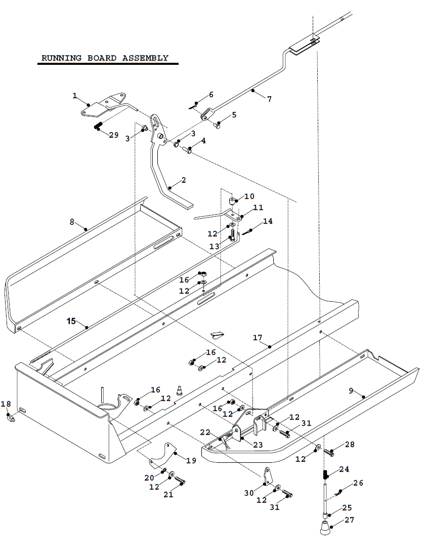 Running Board Assembly