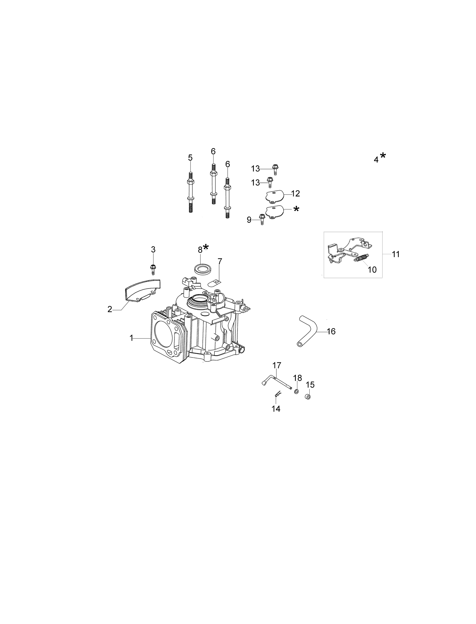 Cylinder & Crankcase