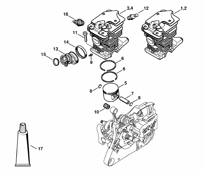 Cylinder MS 270