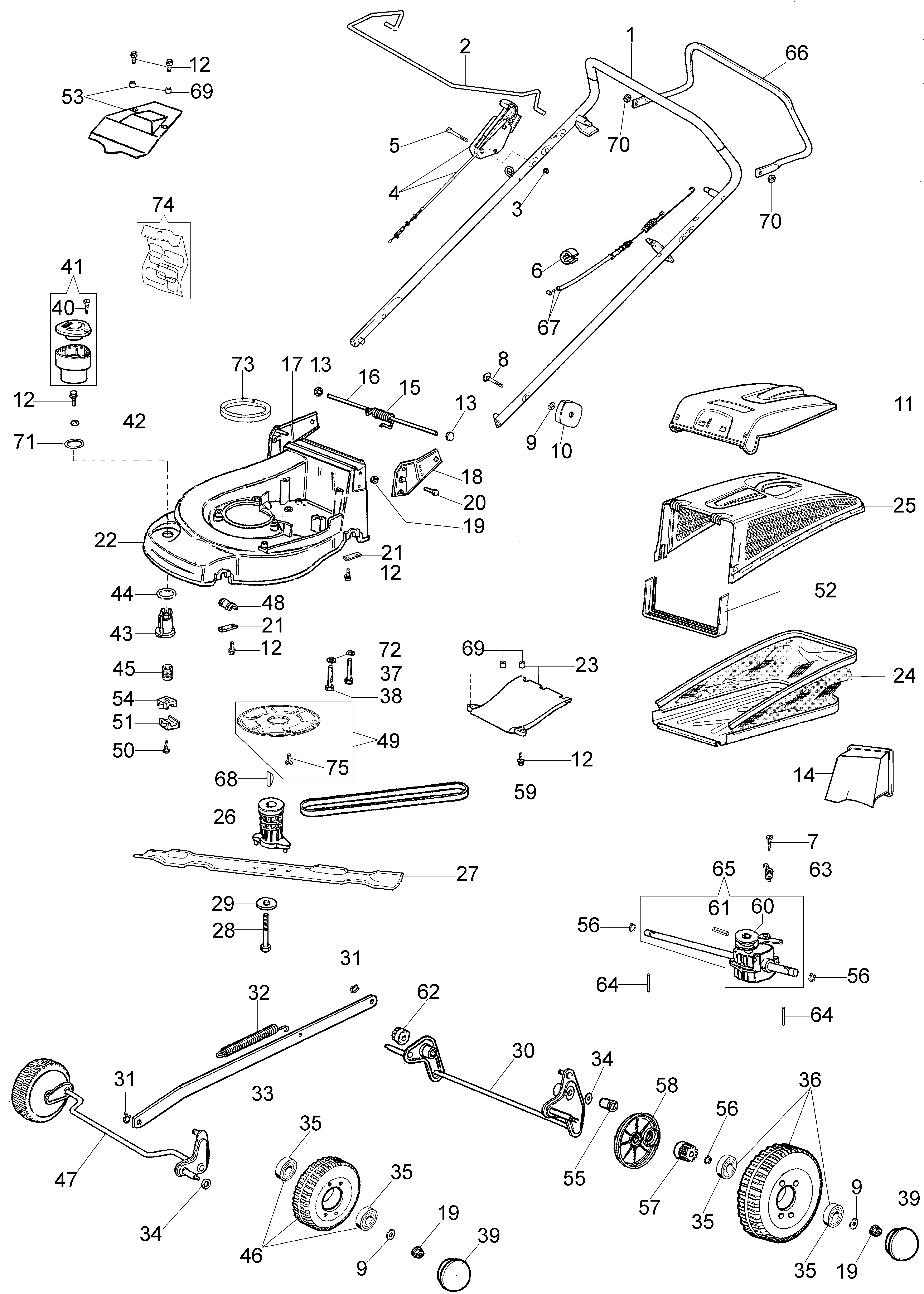 Illustrated parts list (From June 2007)