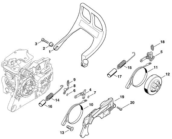 Chain brake