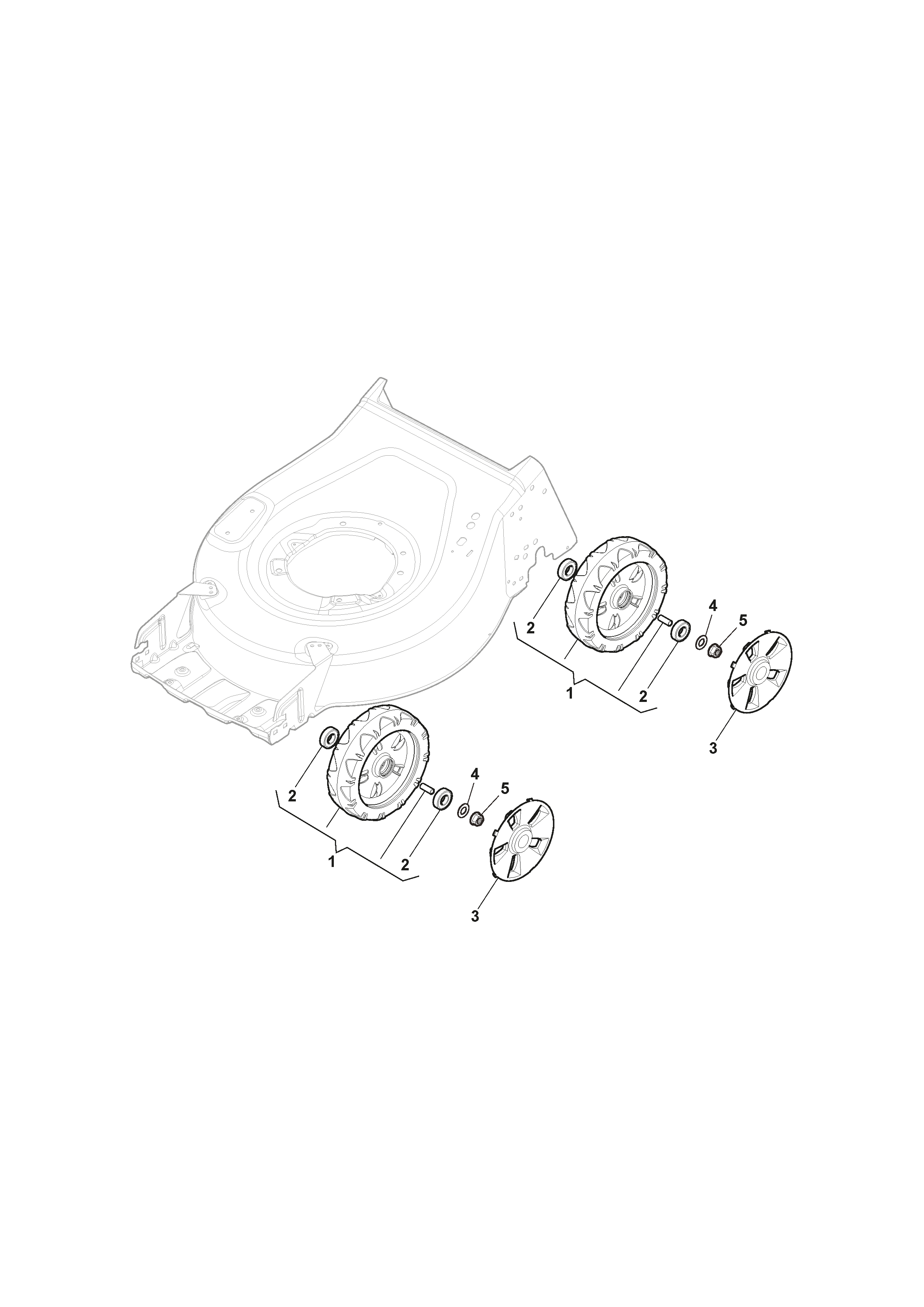Wheel and Hub Cap