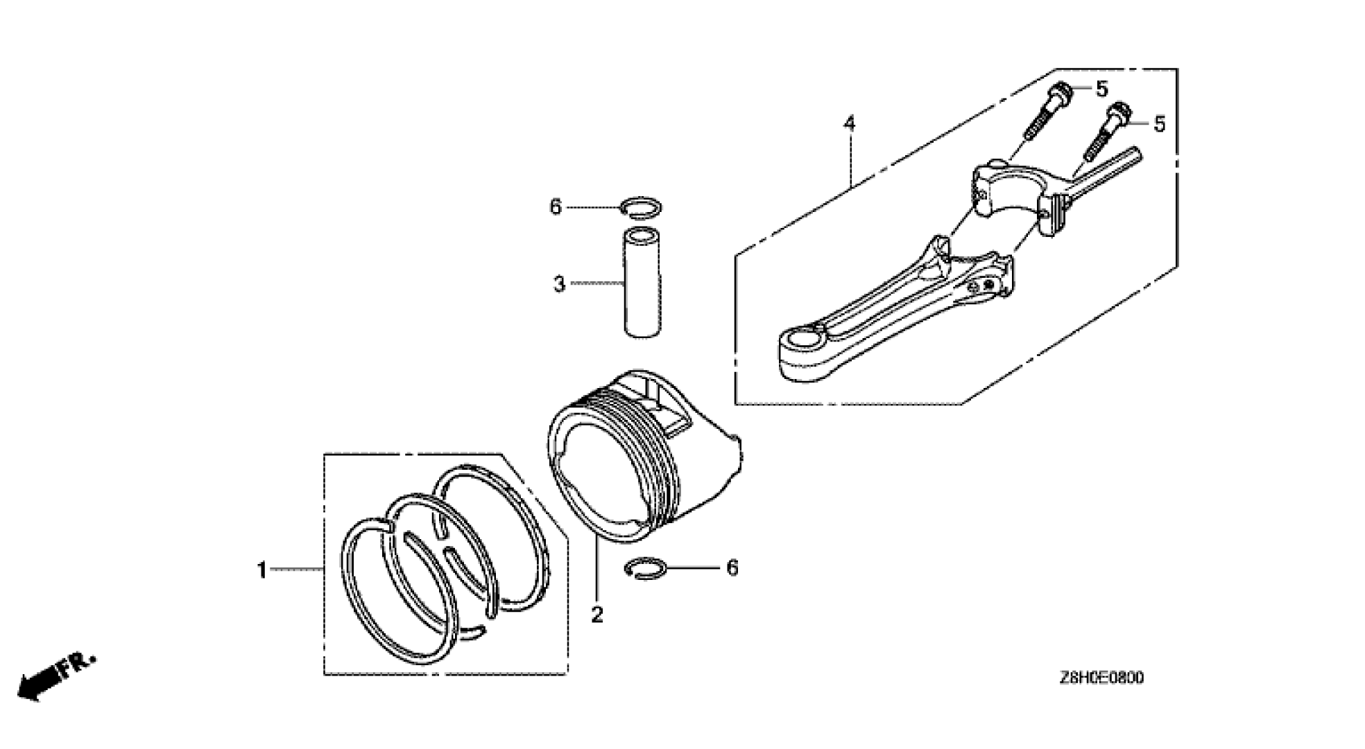 PISTON-CONNECTING ROD