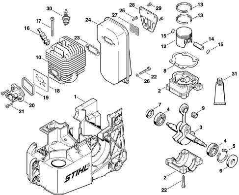 A-Engine housing
