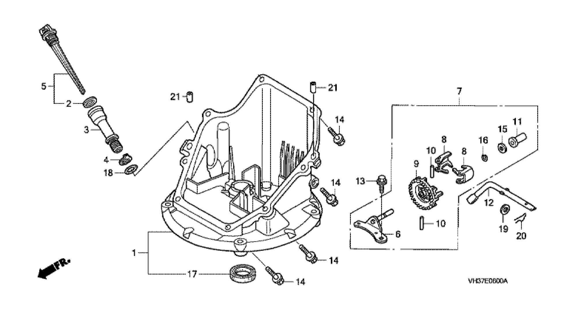 OIL PAN SUMP