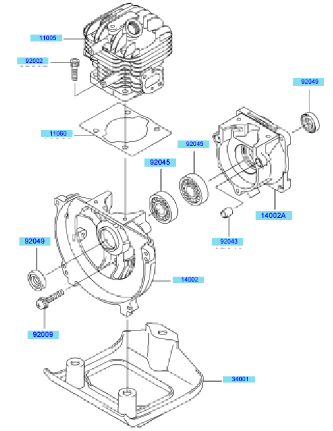 Cylinder Crankcase