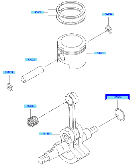 Piston & Crankshaft