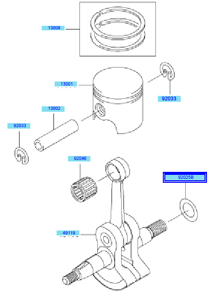 Piston & Crankshaft