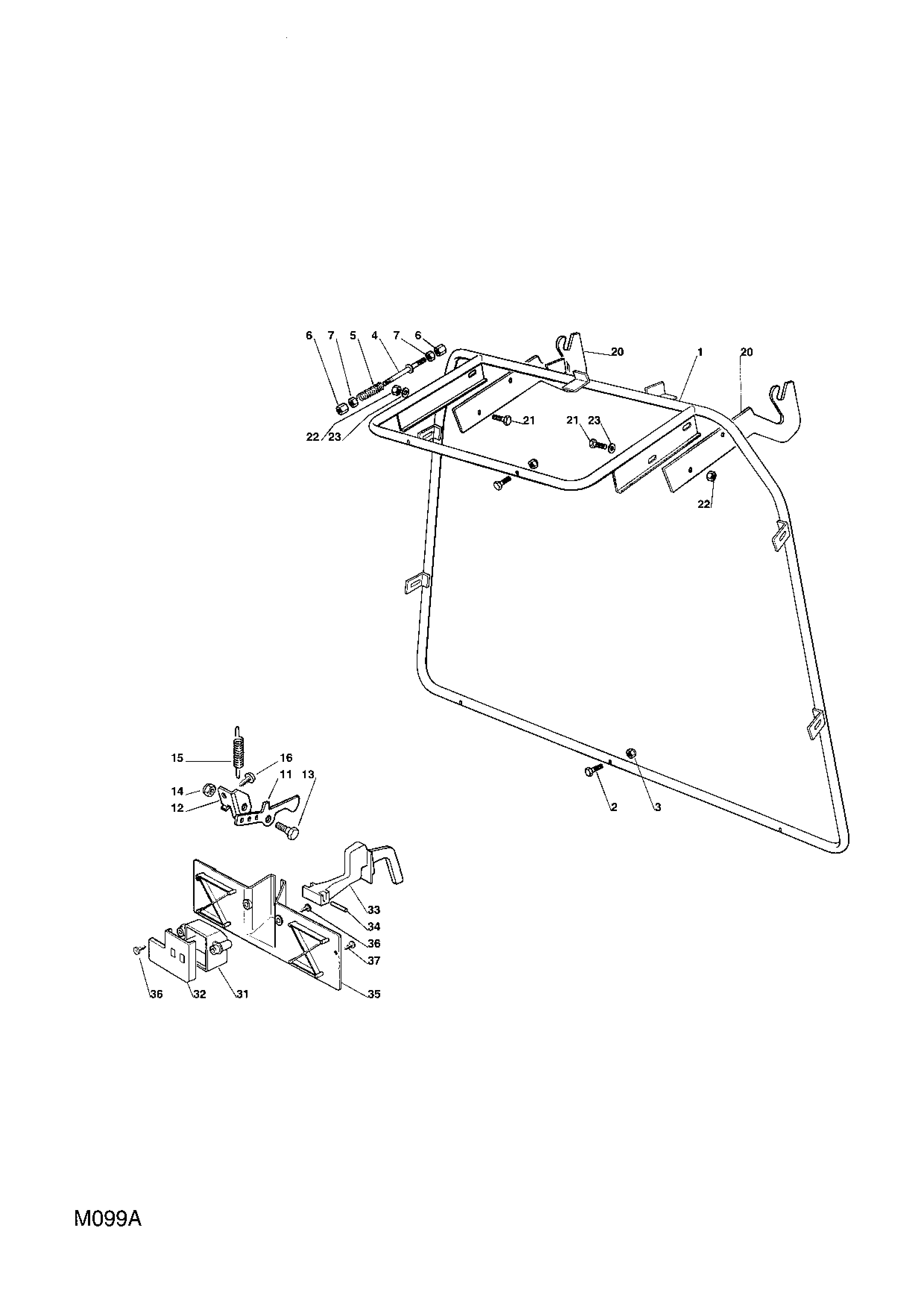 Grass Catcher (Fixed Part)