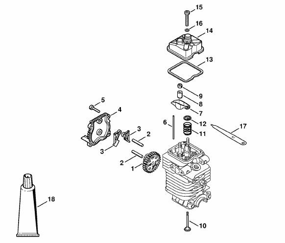 Valve timing gear