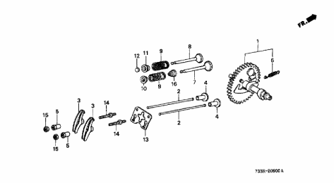 CAM SHAFT & VALVES