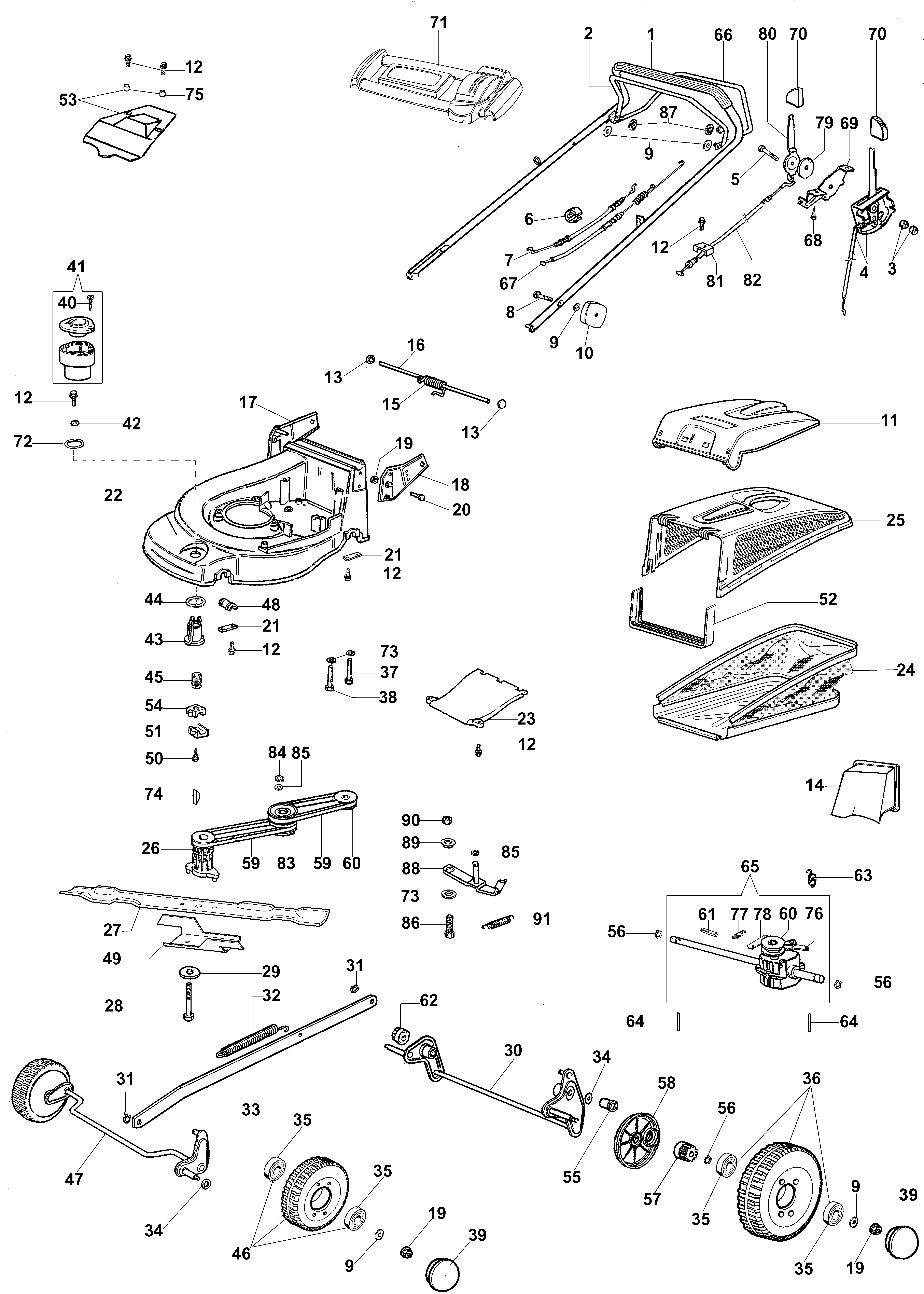 Illustrated parts list (Until May 2007)