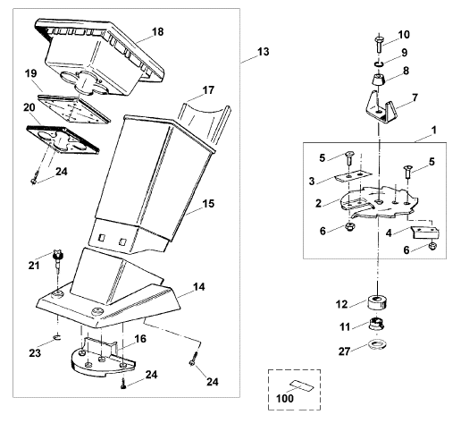 funnel - blade set