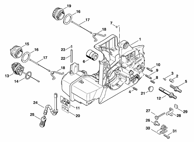 Engine housing