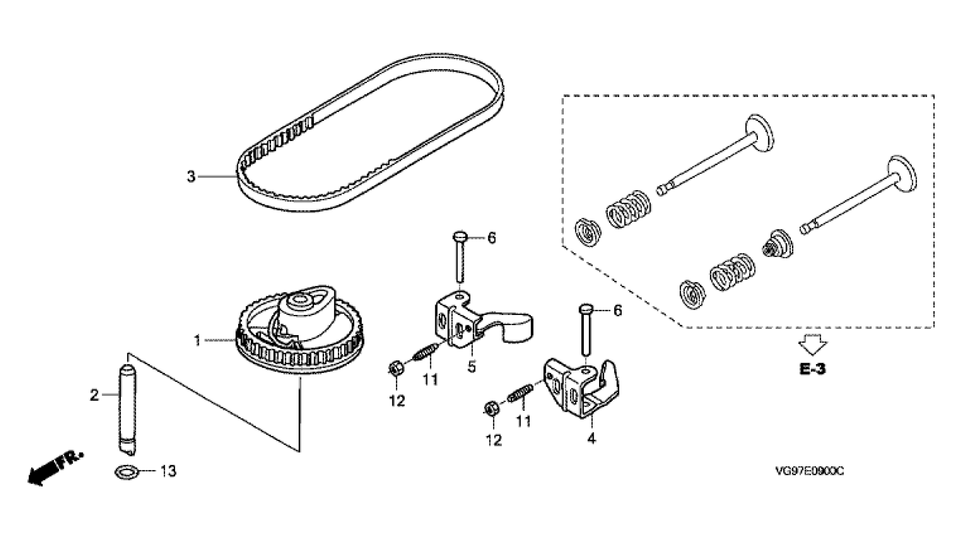 CAM, BELT & VALVES