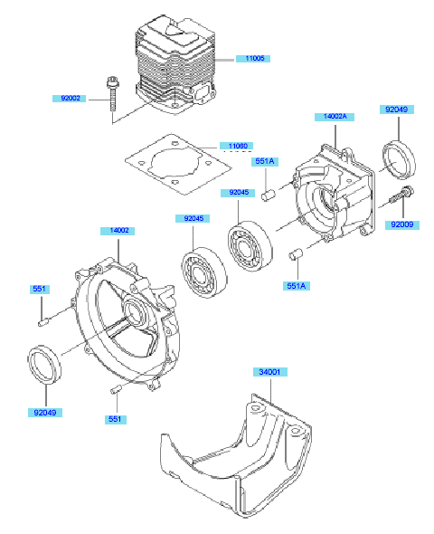 Cylinder & Crankcase