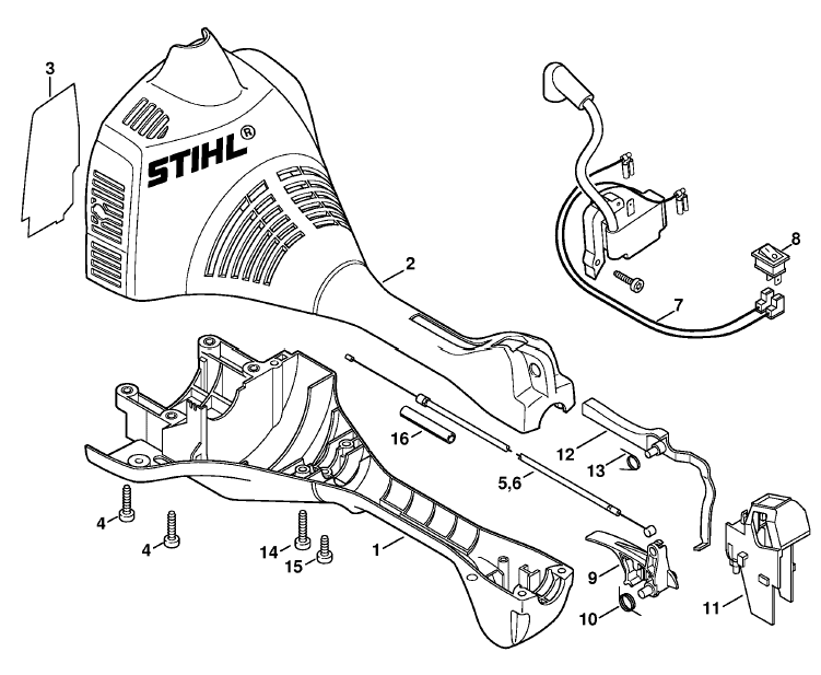 Engine housing