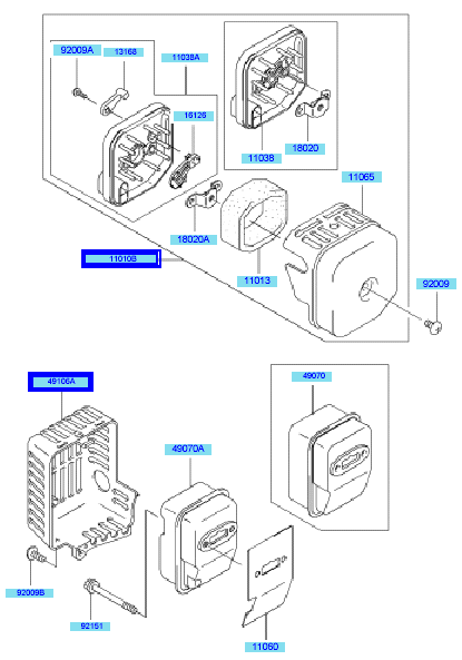 Air Filter & Muffler