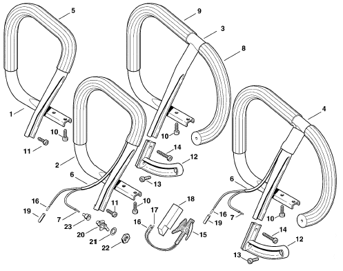 Handlebar - Heating element