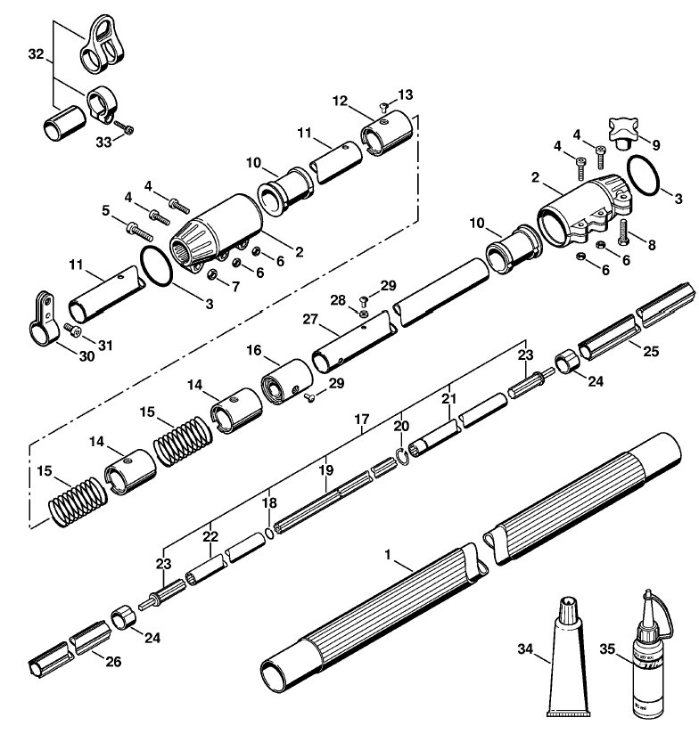 Drive tube assembly