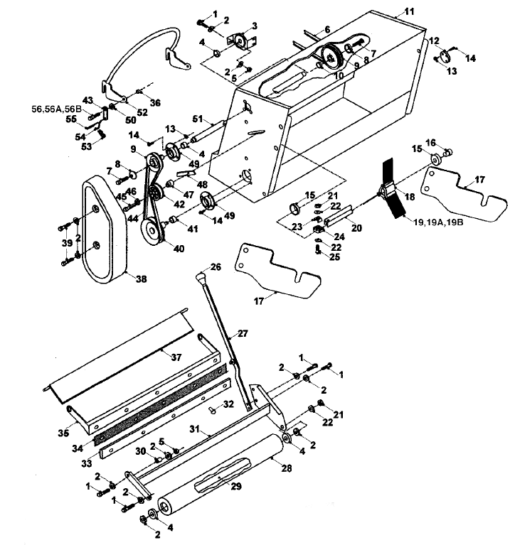 Powered Grass Collector '96-'97