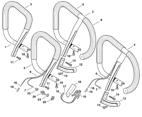 Handlebar - Heating element