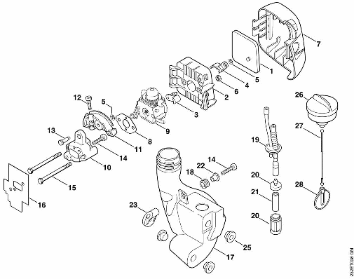 D-Air filter, Fuel tank