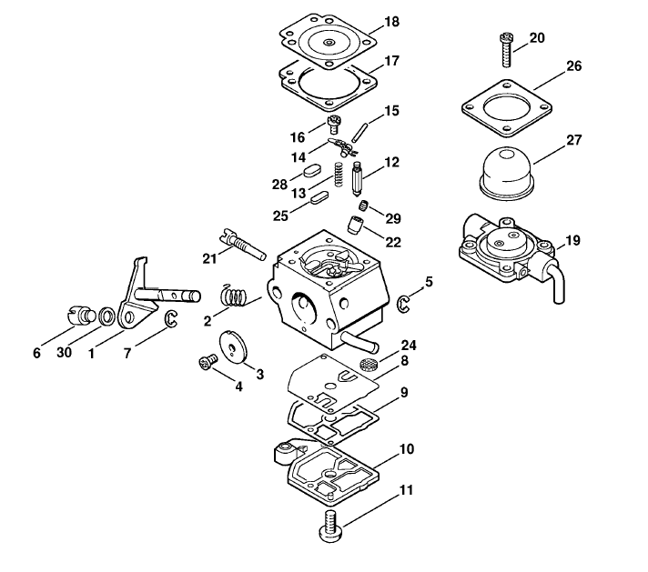 Carburetor C1QS58