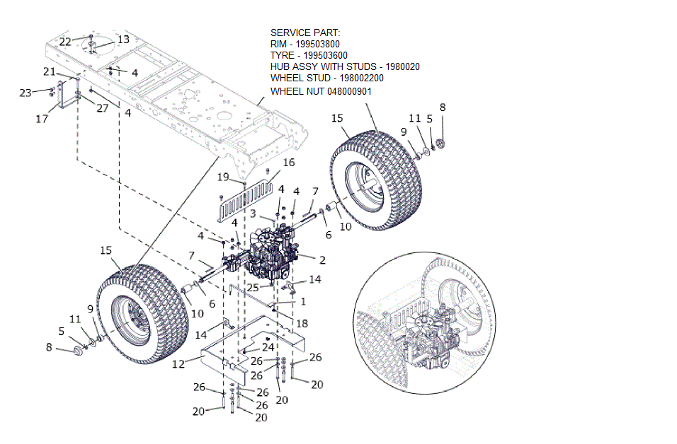 REAR TRANSMISSION