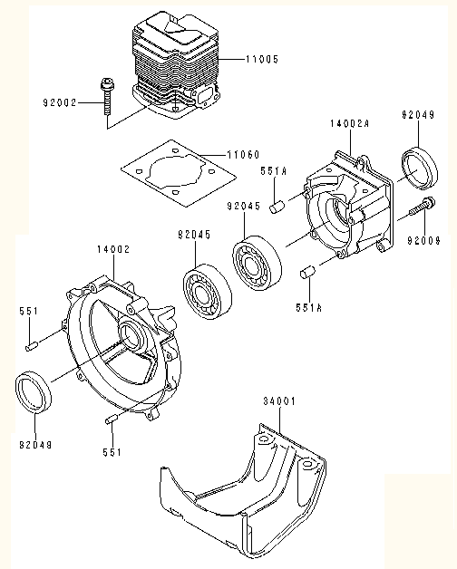 CYLINDER/CRANKCASE
