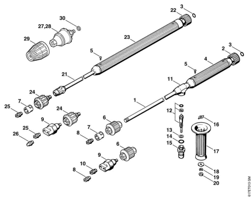 L-Spray lance_wand