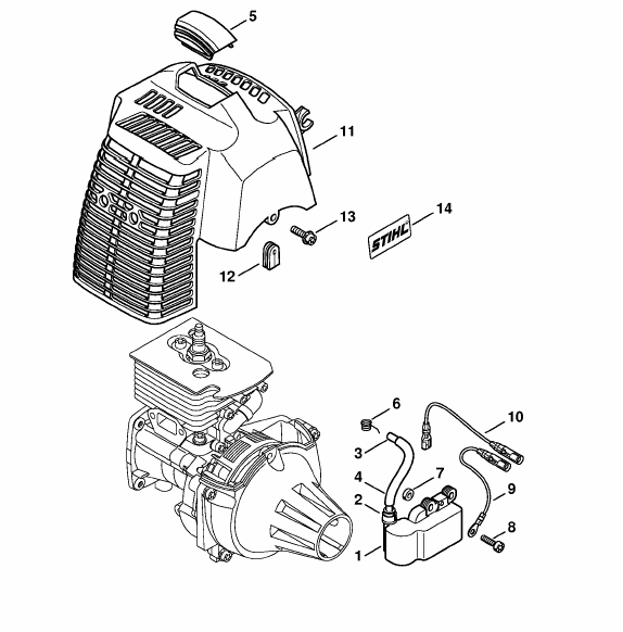 Ignition system, Shroud