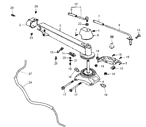 Handlebar and controls