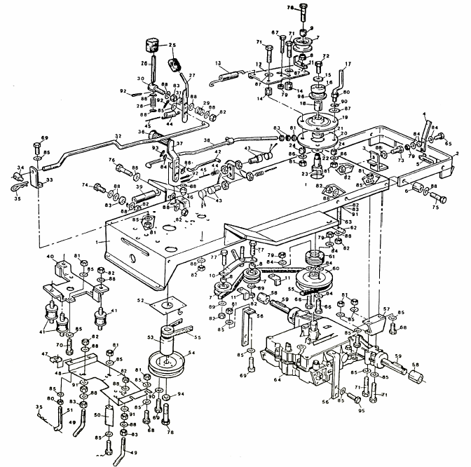 Tractor chassis
