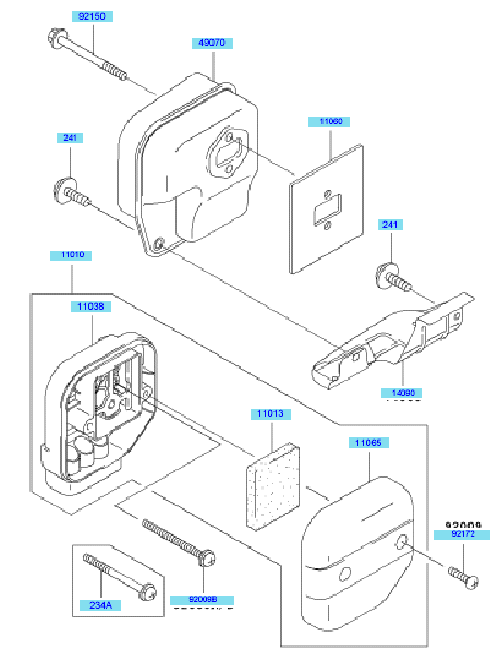 Air Filter & Muffler