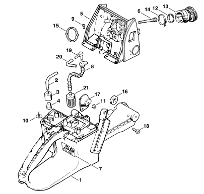 Tank housing