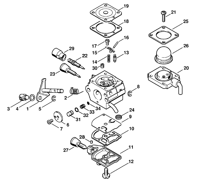 Carburetor C1QS97A