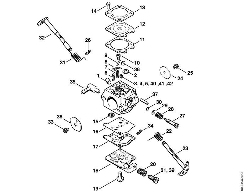Carburetor WT-283/498/503/313