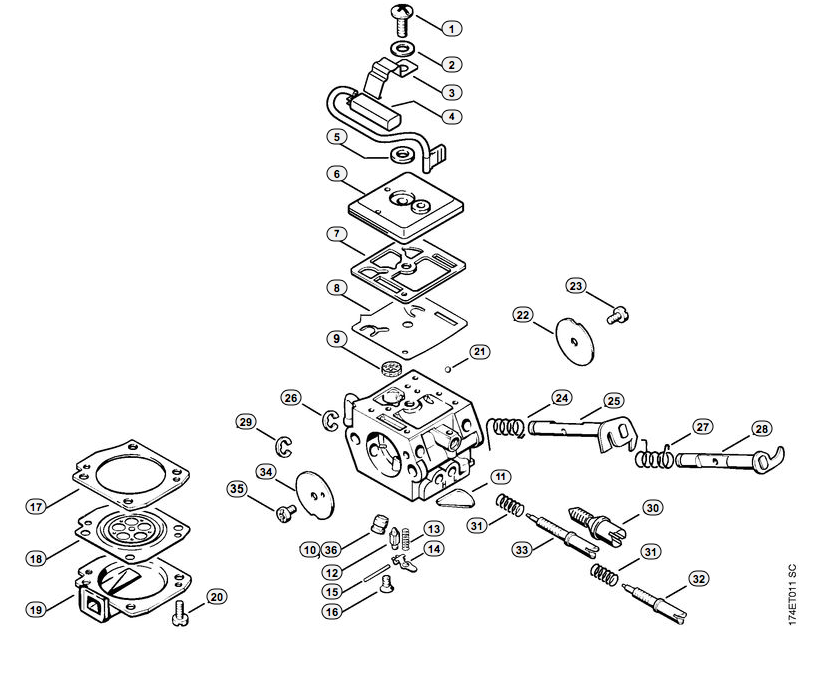 Carburetor C3A-S27D