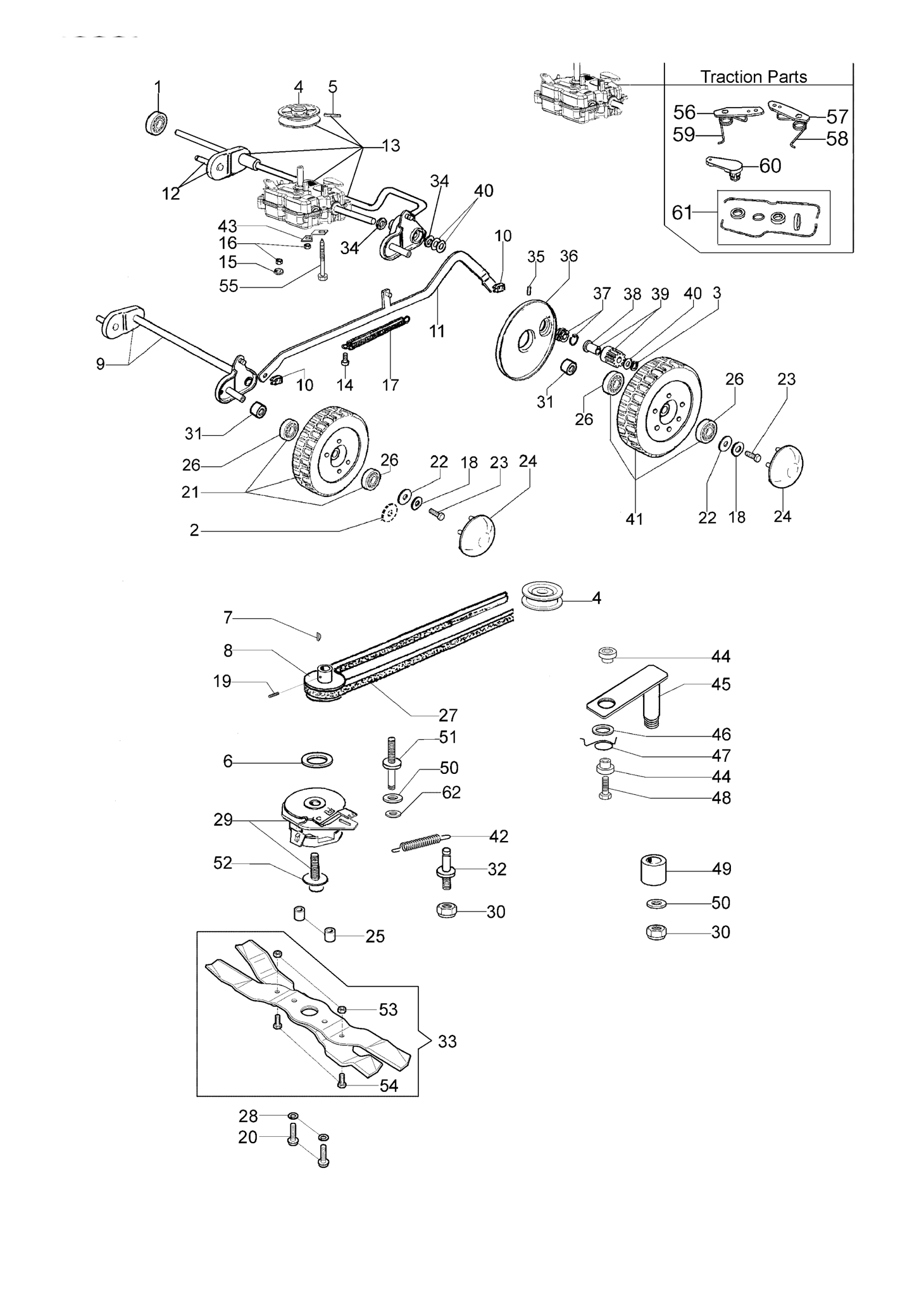 Axle Assy (Till February 2013)