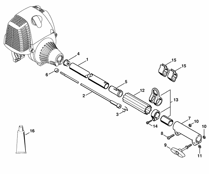 Drive tube assembly