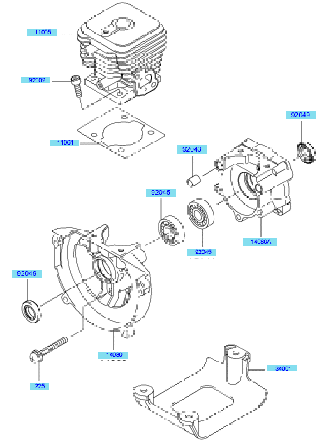Cylinder Crankcase