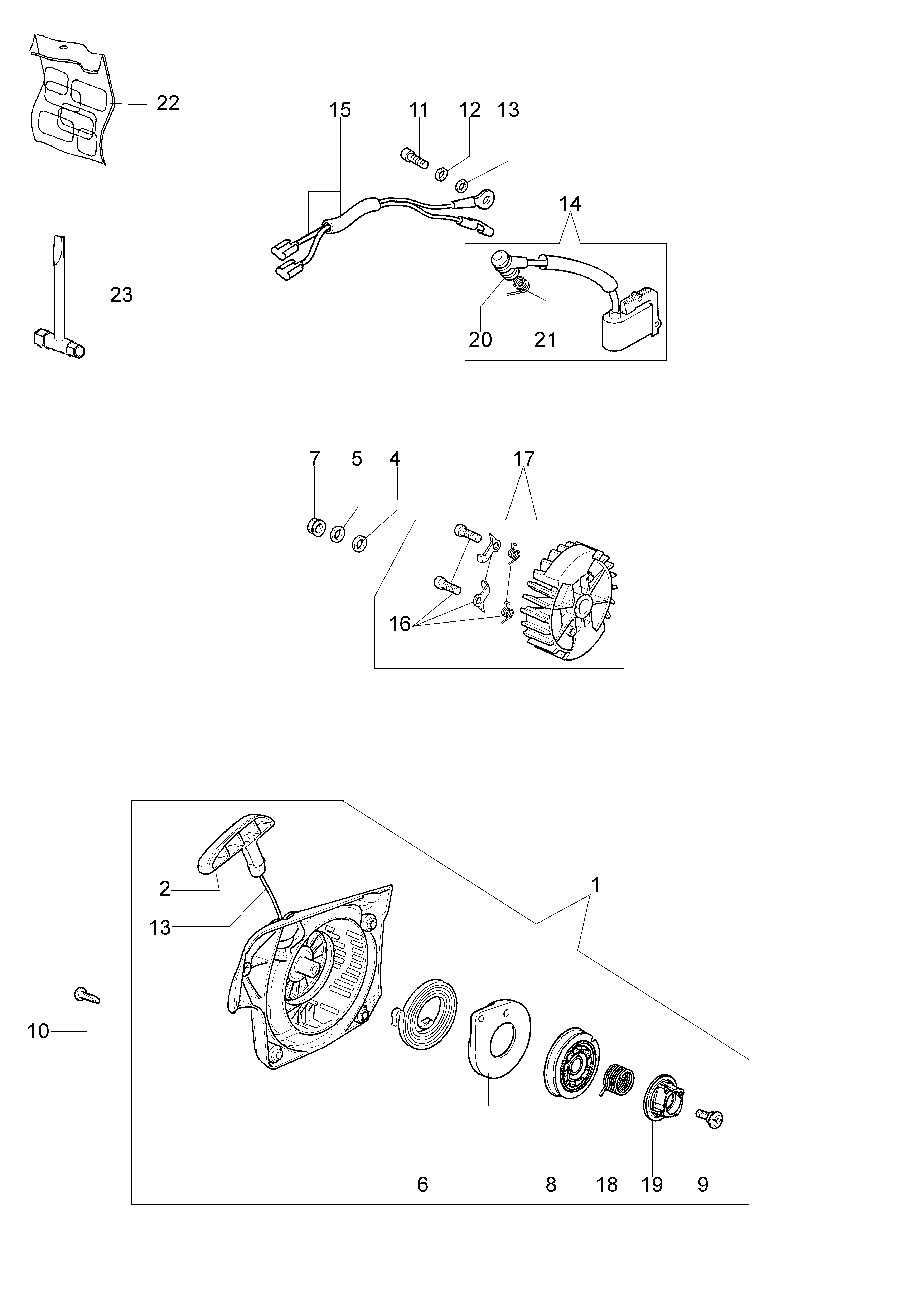 Starter assy