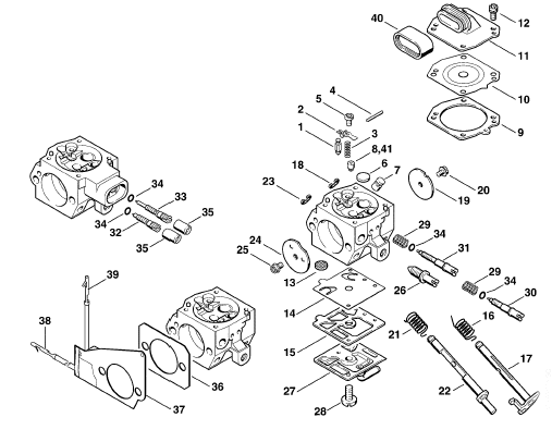Carburetor HD-15B - HD-17A