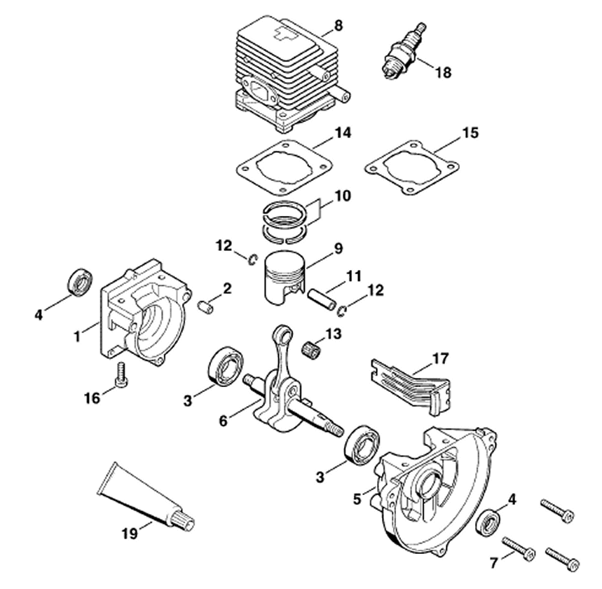 CRANKCASE-CYLINDER