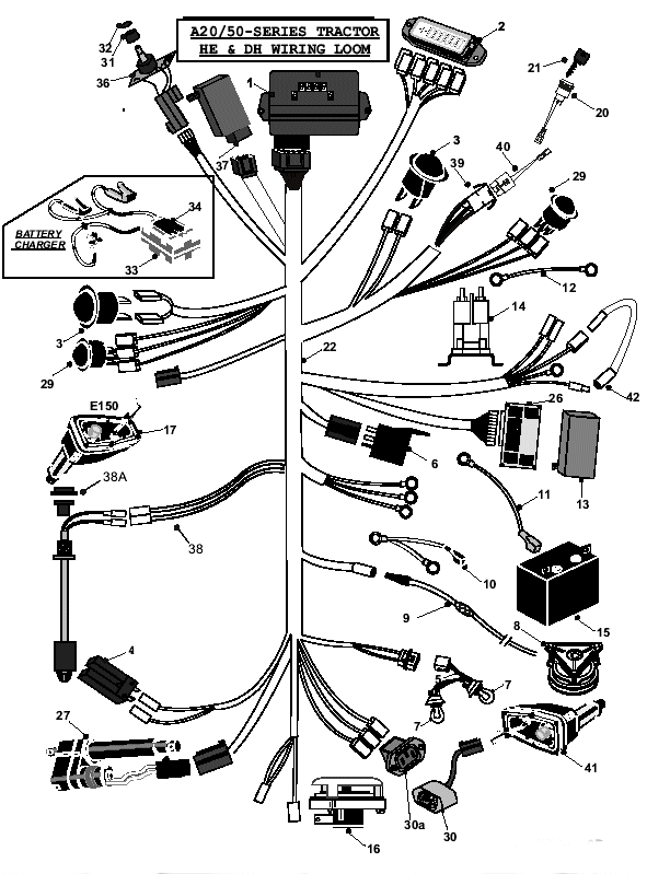 HE & DH Wiring Loom